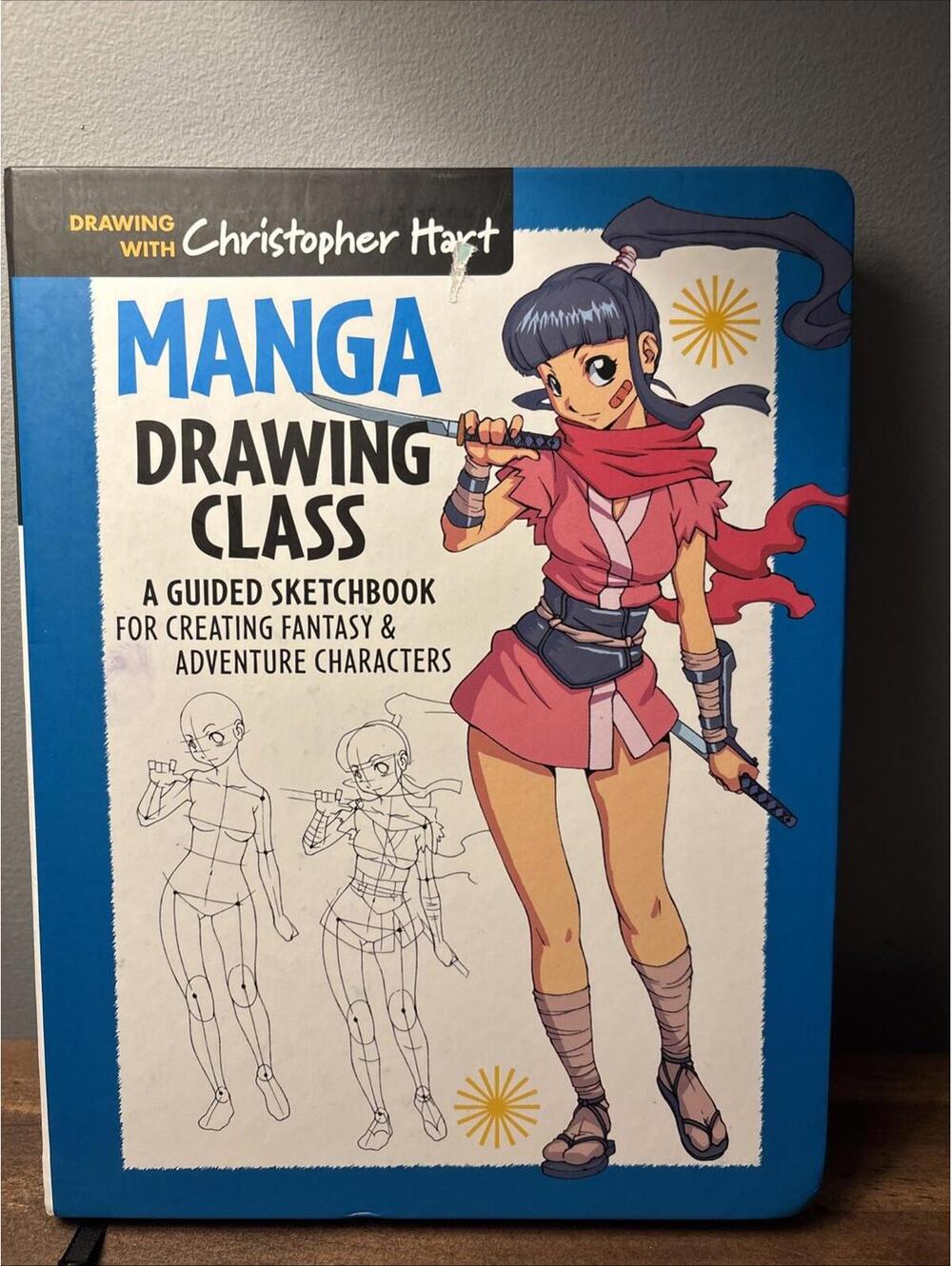 Manga Drawing Class : A Guided Sketchbook for Creating Fantasy and Adventure...